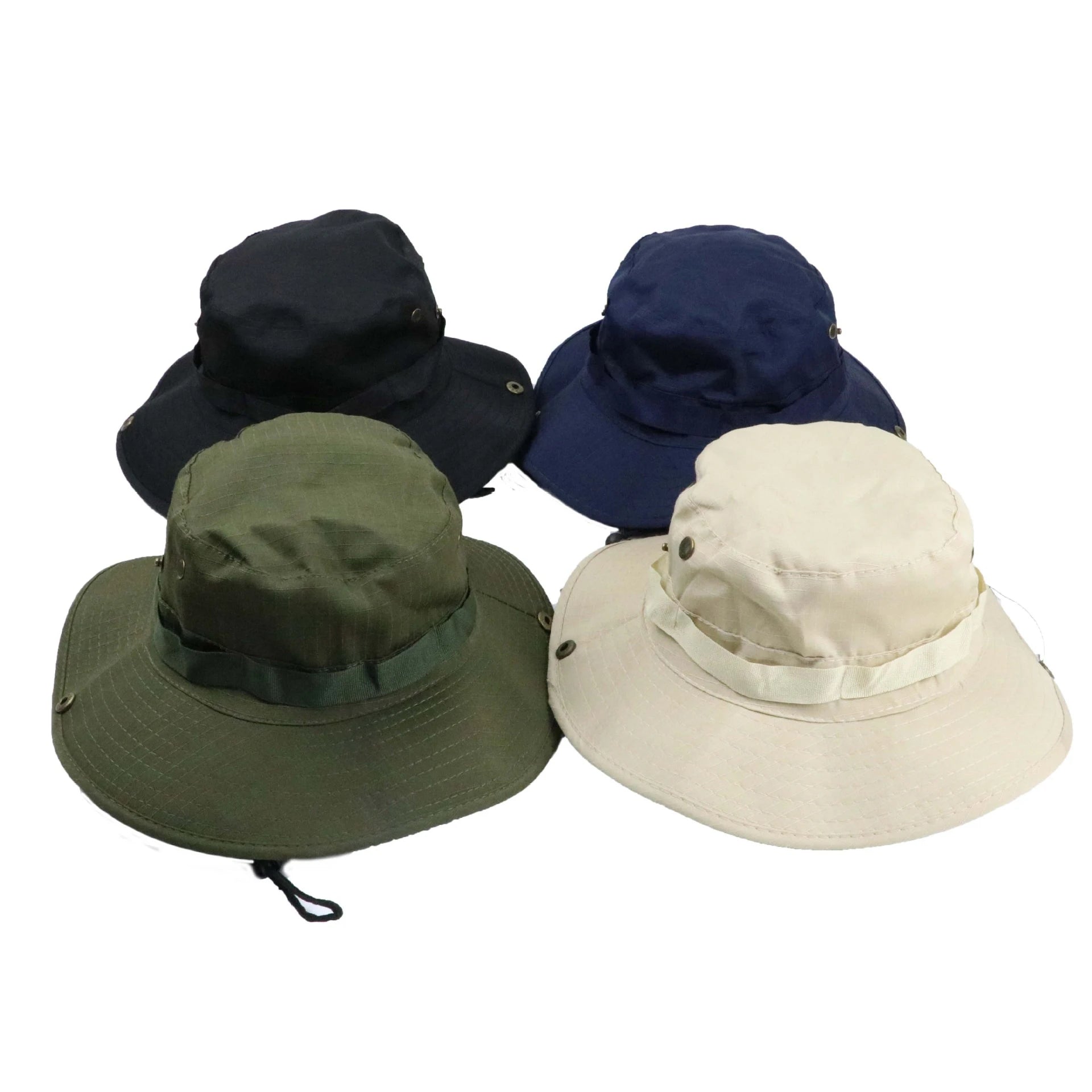 Summer Solid Color Wide Brim Bucket Hat Sunproof Fishing Sun Hats Outdoor Mountaineering Sunscreen Bucket Hat for Men