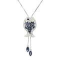LK10203 Fashion Fish Pendant Necklace Women Long Chain Necklace European and American Jewelry