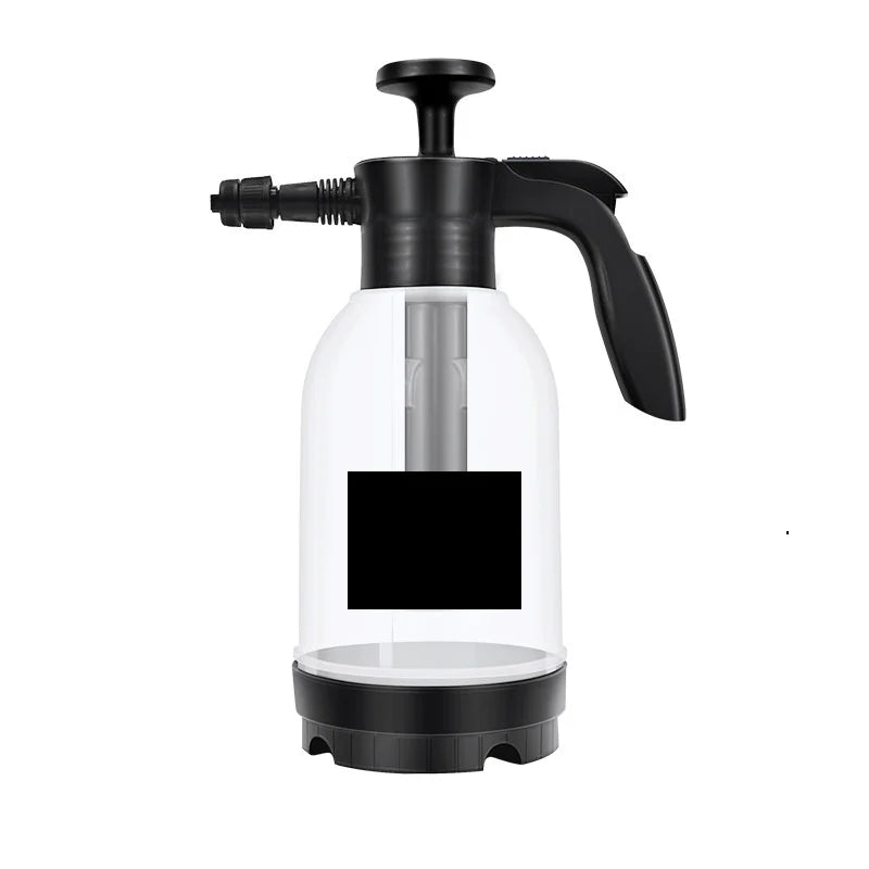 Jiuyi 2L Hand-held Press with 2 Nozzles Car Washing Spray Gardening Pneumatic Spray Manual Pan