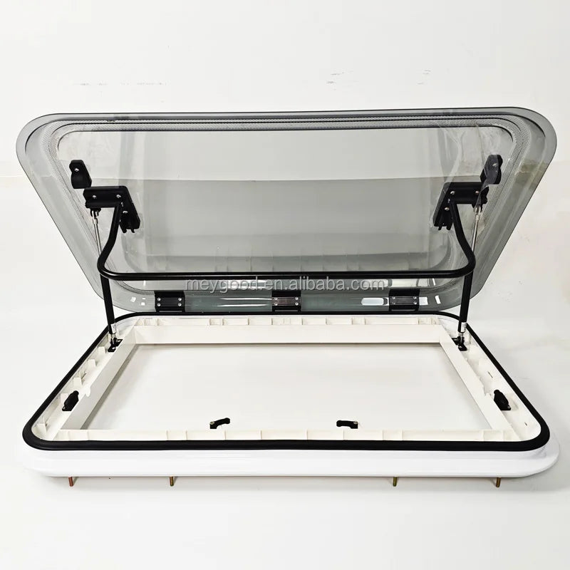 800x500mm High Quality 4R70 Rv Motorhome Trailer Camper Caravan Skylight With ABS Inner Frame