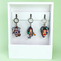 Wholesale Oceania Keychain Cute Koala and Tasmanian Devil Durable PVC Keyring for Gift Buyers and Tourists