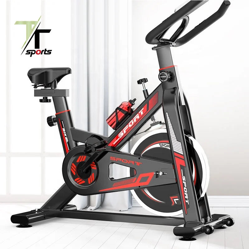 TTSPORTS Home Gym Exercise Bike Fitness Equipment Indoor Cycling Bike Spinning Bike With Custom Logo