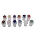 High Quality Crystal Perfume Bottle Gemstone Natural Roller Bottle Holder
