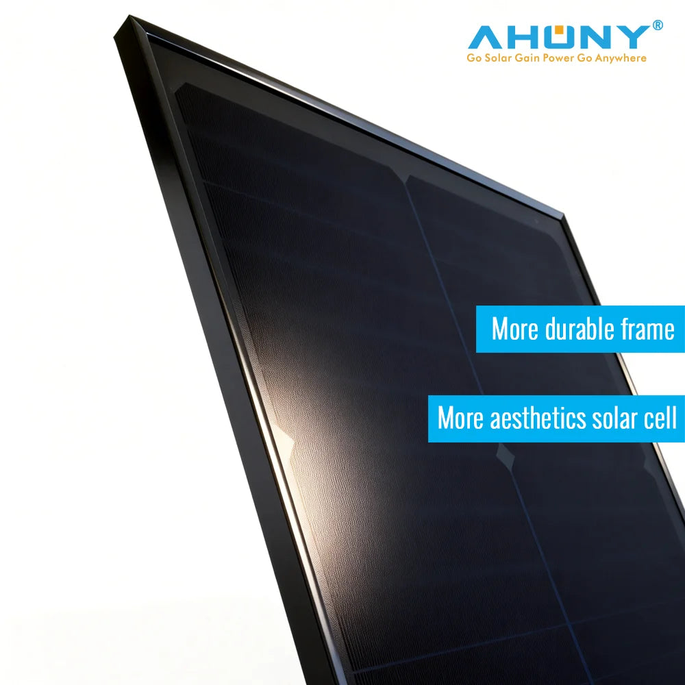 60W to 300W Shingled Photovoltaic Solar Panel From Sunpower for Roof Boat Vehicle Monocrystalline Mono IBC Type From Supplier