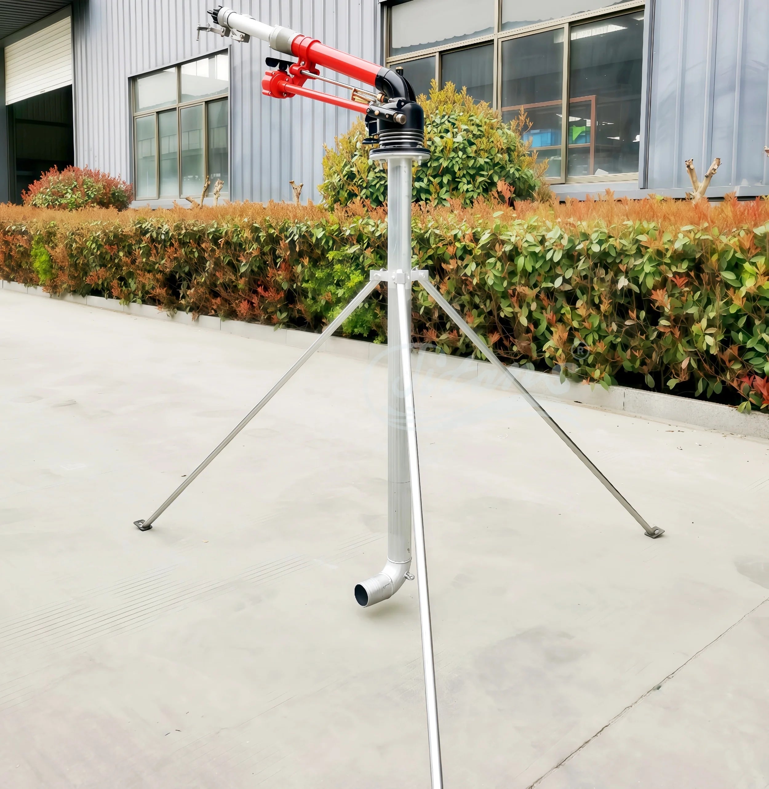 Titans Dual-Channel Stepless Control Rain Gun Sprinkler with Corrosion-Resistant Nozzles + 5-Year Motor Warranty