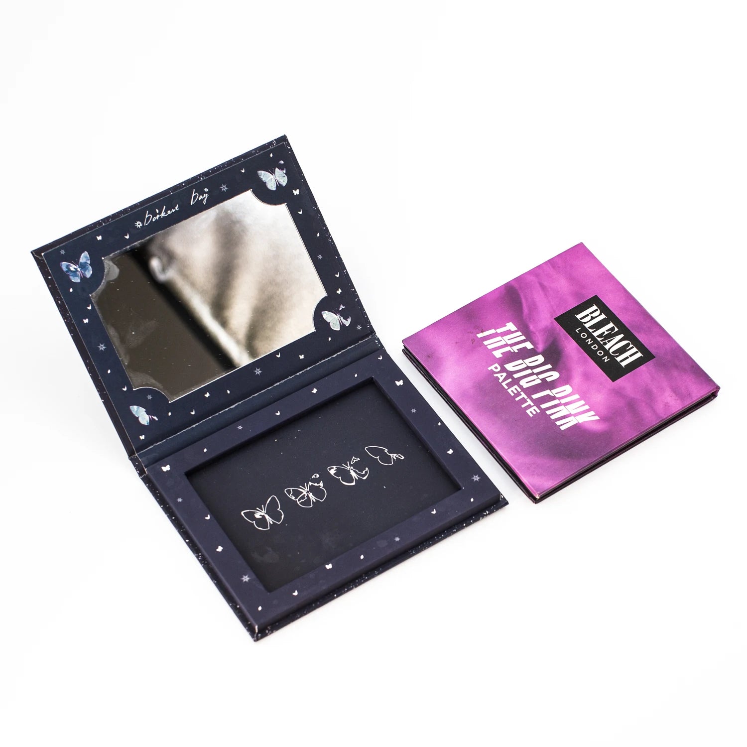 OEM Manufacturer Custom Colorful Matte Eyeshadow & Blush Packaging Box with Cardboard Embossing Eco-friendly Rigid Boxes