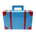 In Stock Personalized Suitcase Shaped Luggage Gift Paper Card Boxes for Packing Christmas