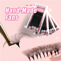Abonnie 0.03 0.05mm Blooming Eyelash Volume Flower Bouquet Lashes Cils Easy Fan Facile Matte Black Easy Fanning Lash Extension
