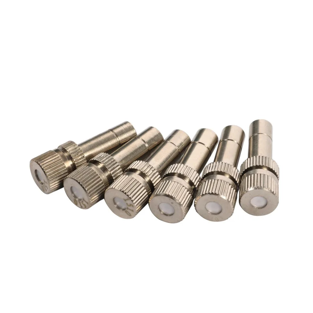 6mm Cooling Humidification Atomization Sprayers Low Pressure Misting Nozzles