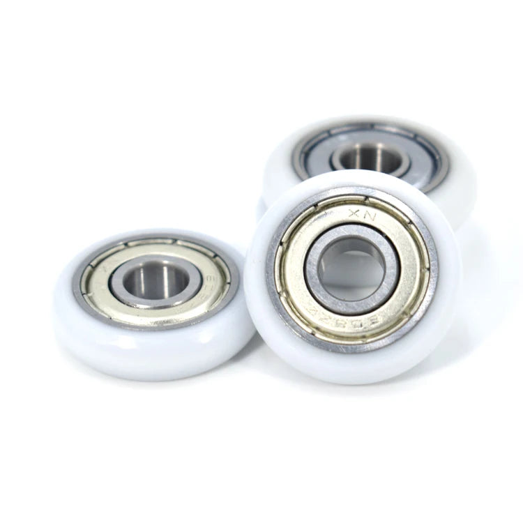 POM Sliding Window Track Roller Bearing BSR60828-7 8x28x7mm Sliding Shower Door Roller Wheel for Wardrobe
