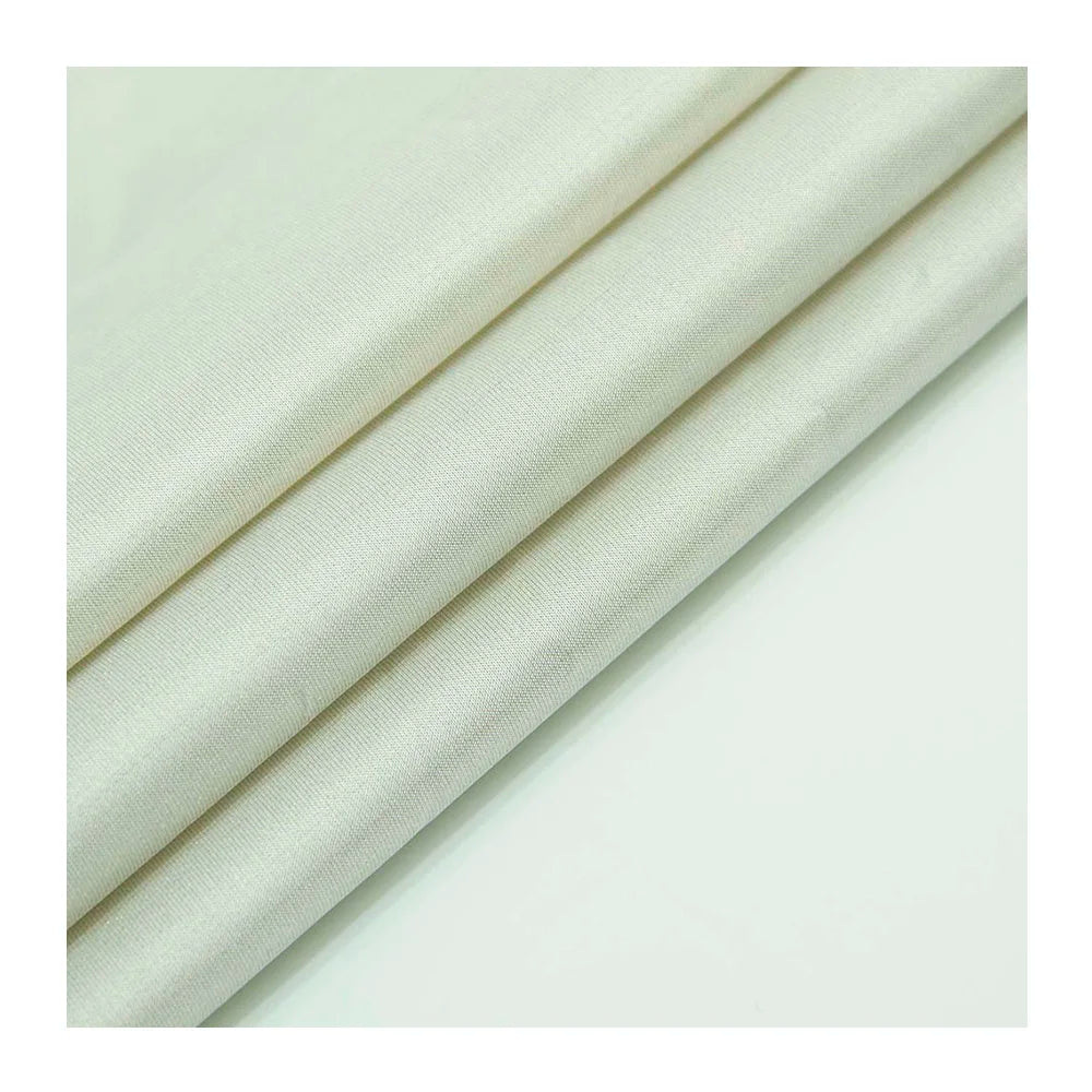 Mulberry Silk and Silver Fiber EMF Shielding Fabric - Lightweight Anti-Radiation Material for Scarves
