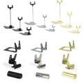 Metal Tag Holder Clip Label Holder Display Sign Clip Wire Base Memo Price Clip Place Card Holder Table Cake Stand