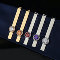 High Quality Zircon Men's Clip on Tie Crystal Tie Pins for Men Accessories 2023 Hot Sale Low Price Clip Tie