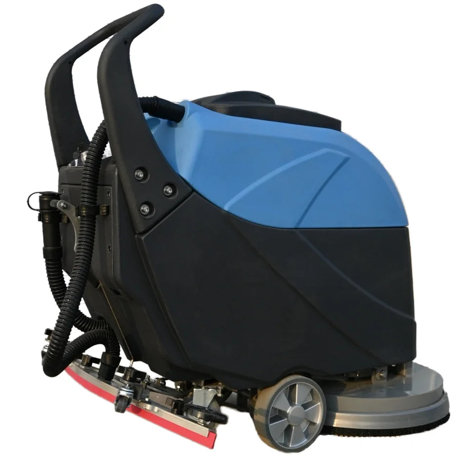 2025 Best Quality Hand Push Industrial Floor Scrubber Cheapest Price Cleaning Machine Floor Scrubber Electric Floor Scrubber