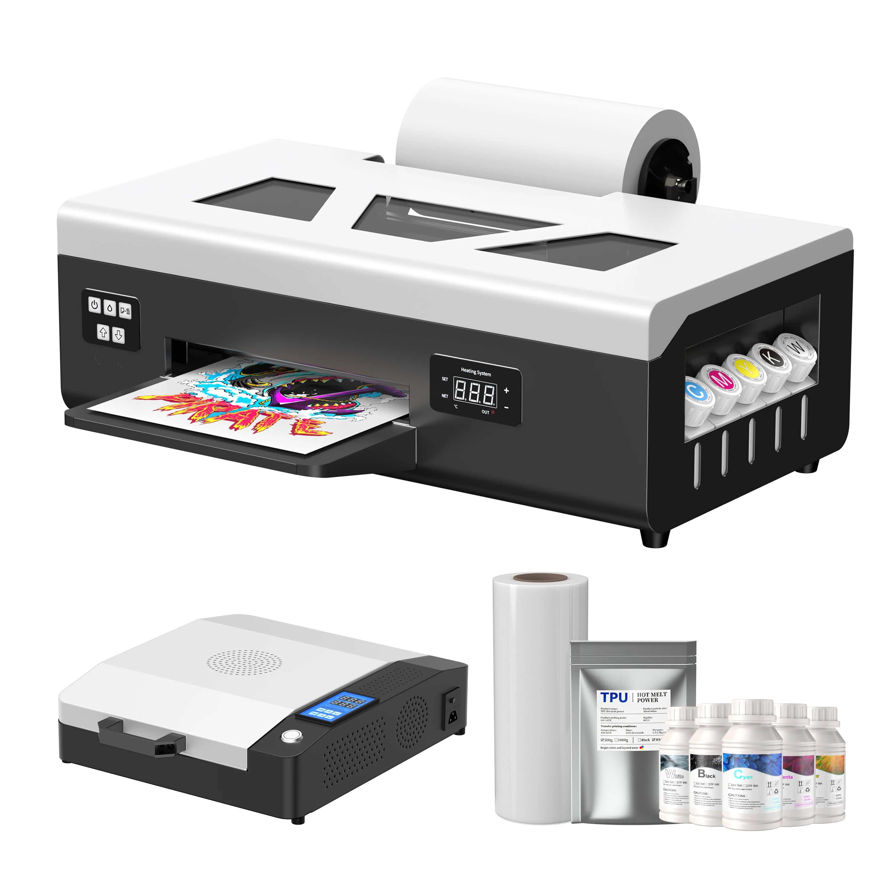 European Warehouse Stock A4 Size DTF Printer With L800 Printhead for Fast High Quality Textile Printing and Immediate Shipping