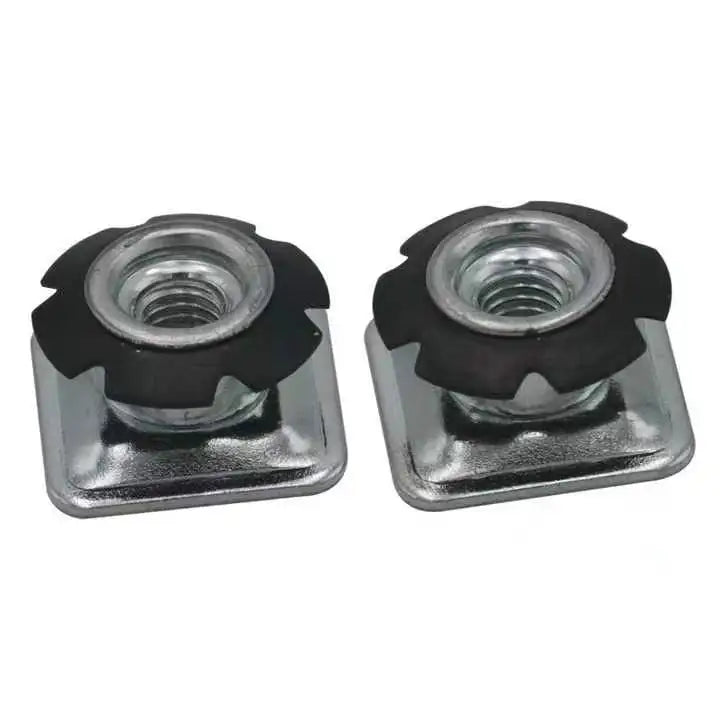 Custom Hot Sale Star Sunflower Crown Shaped Nut M6-M12 Threaded Zinc Coated Grade 10.9-12.9 for Healthcare Mining Applications