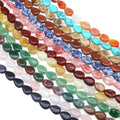 13x18mm Natural Stone Beads Red Heart Shape Crystal Picture Jasper Turquoise Jade Gemstone Heart Beads for Jewelry Making