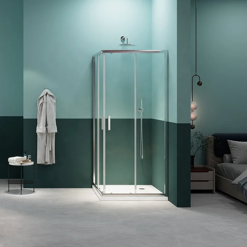Exceed 2026 Corner Sliding Classic Shower Enclosure Shower Room