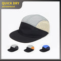 Low MOQ Blank Plain Breathable Nylon Waterproof Perforated Camp Hat Raining Hat Quick Drying Running Hat