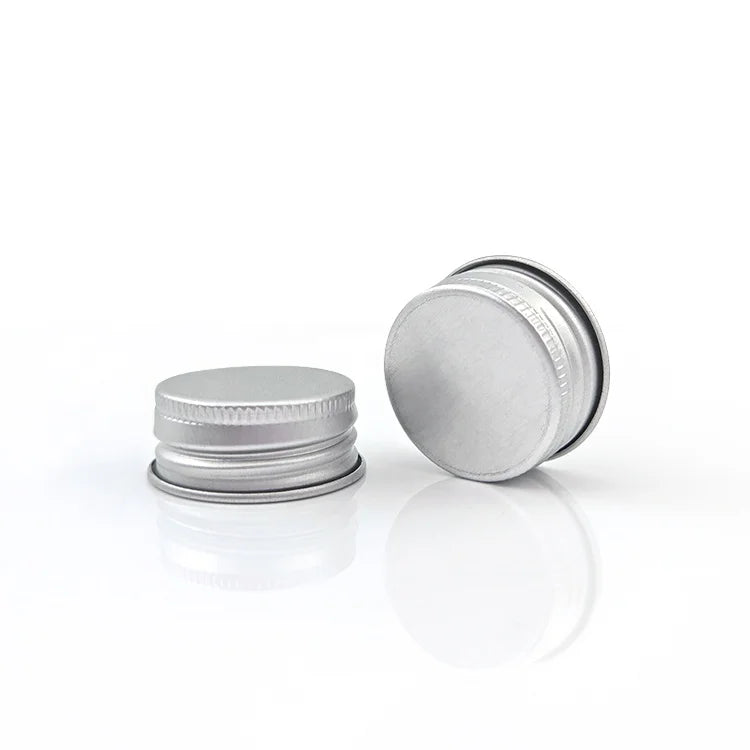 Top Grade 18mm 20mm 24mm 28mm 410 Spiral Mouth Aluminum Screw Cap Eco-Friendly and Durable Silver Aluminium Bottle Cap