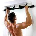 Chaoran CR8121 Factory-Sold 2kg 25x1.2cm Steel Pipe Sports Doors Horizontal Bars Home Use Wall Mounted Gym Chin Pull-ups Black