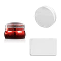 Nail Supplies Image Transfer Jelly Nail Stamper Manicure Mini Transparent Silicone Nail Art Stamper
