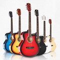 E41-DDL Hot Guitar High Quality Glossy 41" Inch Basswood Acoustic Guitar Stringed Instruments