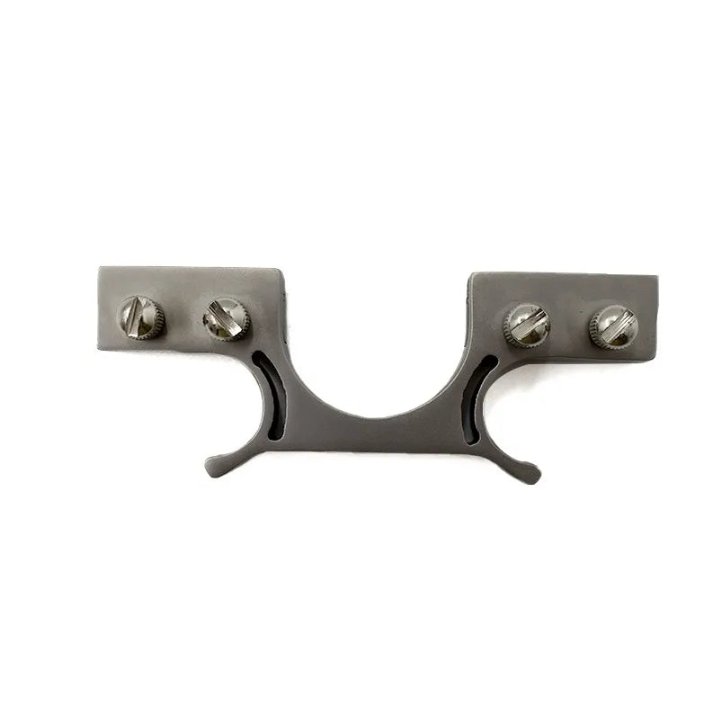 Piaoyu Stainless Steel Double Screw Slingshot Head Outdoor Hunting Accessories