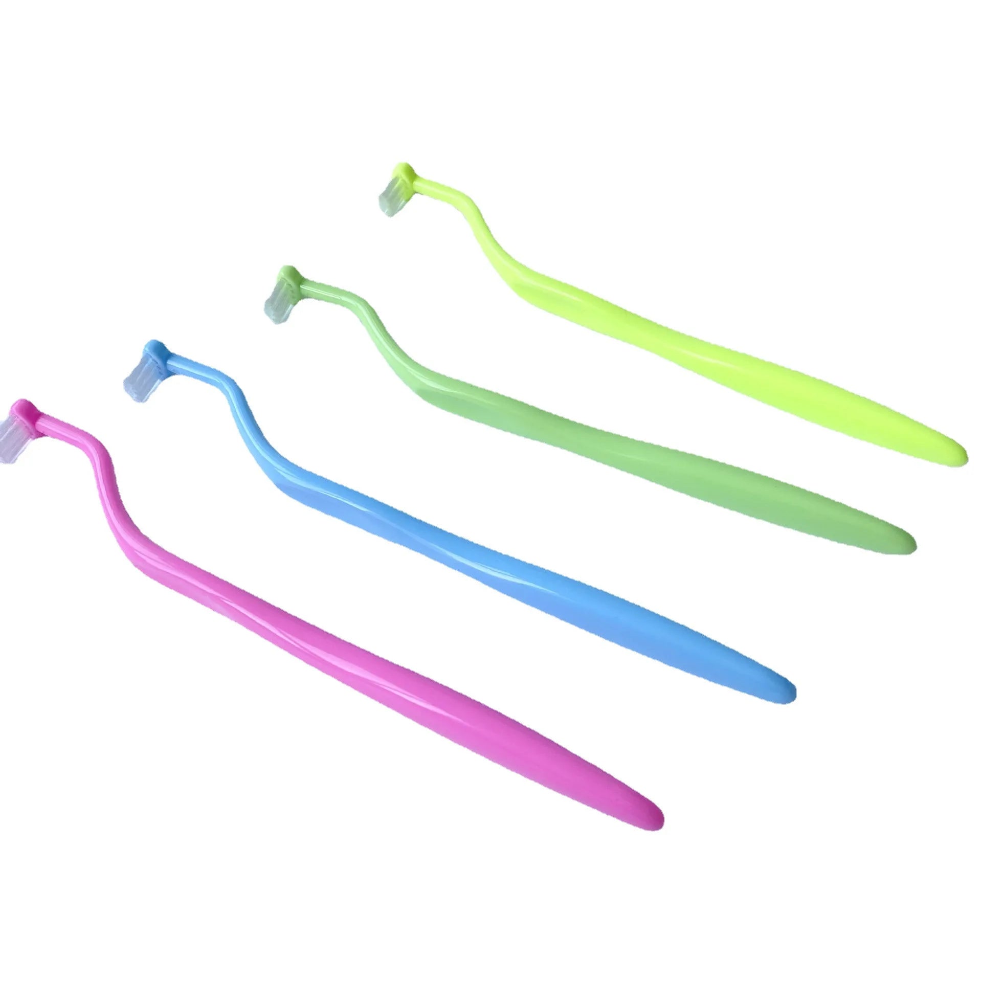 Soft Bristle Orthodontic Cleaning Brush Small Head Toothbrush Orthodontic Plant Care Toothbrush