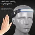 Outdoor Multi-funtion Headlight Three Light Waterproof Silicone Sensor Headlamp COB Sensor Led Light