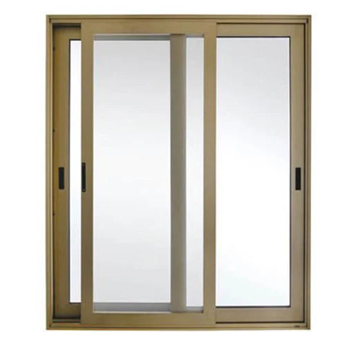 Stainless Steel Hanging Bedroom Windproof Horizontally Double Glazed Aluminum Alloy Frame Glass Sliding Windows