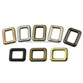 Stock Supply Bag Hardware 16 X 11 X 4.2mm 8 Colors Good Quality Zinc Alloy Metal Round Wire Rectangle Buckle for Leather Bag