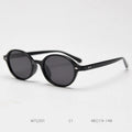 Korean Style Retro Sun Glasses for Women TR90 Frame Polygon Polarized Sunglasses Uv400 Male Green Brown 2024 Summer