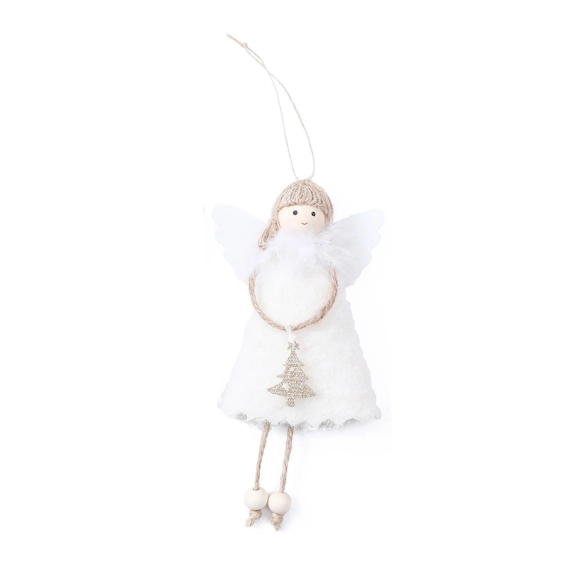 New Christmas Angel Girl Ornament Small Hanging Christmas Tree Decoration Pendant Factory Wholesale