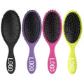 Small Qty Your Logo Cost Include Hair Comb Professional Salon Detangling Oval Cushion Hairbrush Soft Bristle Nylon Brush Curly