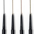 Wholesale Custom Logo Black Brown Brow Pen Eyebrow Pencil with Private Label Vegan Cosmetic Thin Tip Eye Brow Pencil