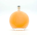 250ml 500ml Flat square Heavy Base Thick Bottom Wine Liquor Vodka Glass Bottles With T-cork Stopper