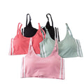 Wholesale Seamless Women Sports Bra Padded Wireless Yoga Bralette Soft Stretch Tank Top Underwear OEM Supplier