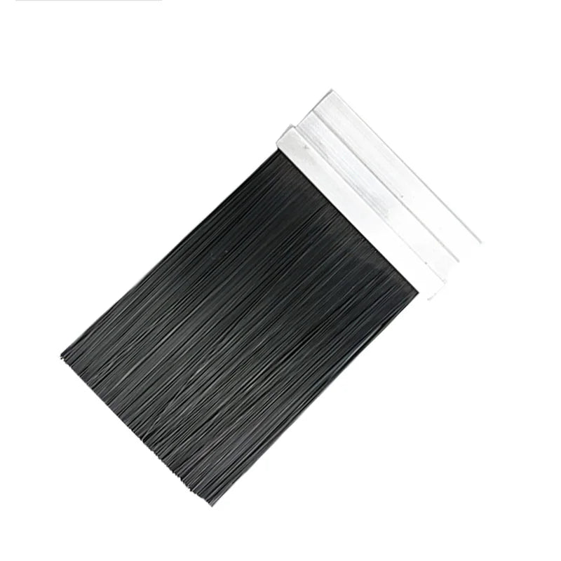 Customized Machine Windshield Brush +170 Centigrade Heat Resistant High Temperature Resistance Nylon Bristle Industrial Grade