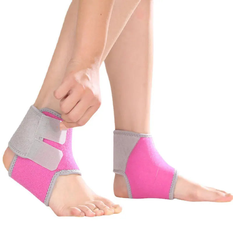 New Ankle Protector Non-Slip Adjustable Compression Tendon Kids Neoprene Ankle Braces