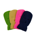 Warmly Winter Beanie Hats Wholesale Black Knitted 3 Hole Balaclava Ski Masks Custom Logo Unisex Sports Breathable Fishing Daily