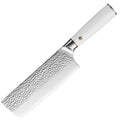 7 Inch TianJiao YE031 Nakiri Knife Hand Forged High Carbon Steel ABS Eco-Friendly Kitchen Knife with Custom Logo