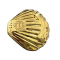 Shell Shape Magnetic Refill Metal Solid Perfume Compact Refillable