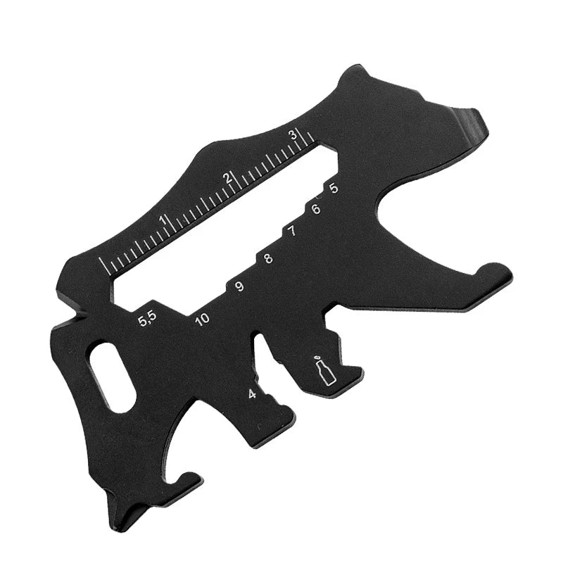 Wallet Multi-Tool Pocket Bear 15-in-1 Credit Card Tool Bottle Opener