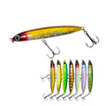 Sea Fishing Hard Fishing Lure VIB Bait 90mm 110mm 3D Eyes Stick Bait Wing Wobbler Crankbait Sinking Pencil Lure Deep Water Lure