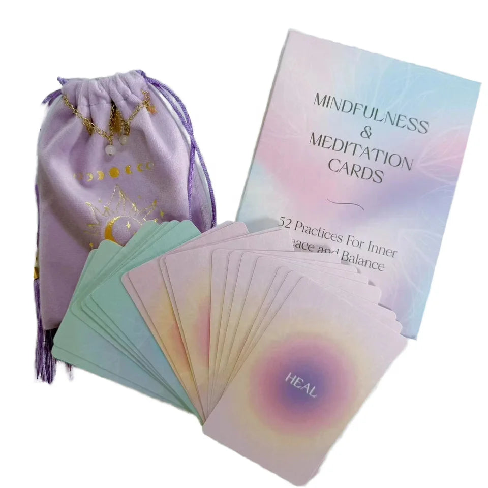 Customised Poker Game Cards Inspirational Mental Health Affirmation Set Printed Design with Logo for Playing Paper Material