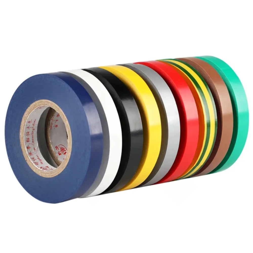 Cotran Black Flame Retardant PVC Insulation Tape High Temperature Resistant Waterproof Die Cut Electrical Tape Terminator Series