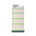Factory Custom Size Color Logo liquor store shelving grocery store shelf