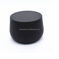 Custom Printed Matte Black 4oz 8oz Seamless Tinplate Metal Candle Jars Empty Travel Tin Containers for Crafts