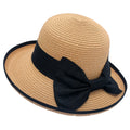 Hot Sale Sun Hats Sun Hat Uv protection Sun Roll Bucket Hat with Bow Tie for Ladies